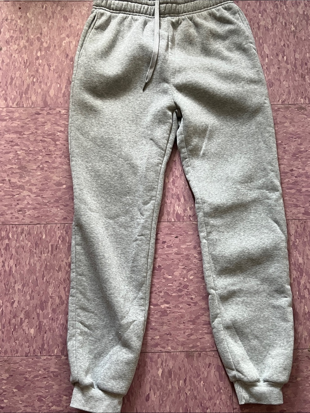 Classic Grey Fleece Joggers for Women - Comfortable Everyday Sweatpants